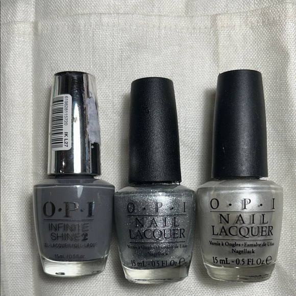 OPI bundle of 3 colors: grey/metallic - Picture 1 of 4
